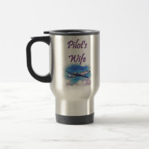 Pilot's Wife Travel Mug