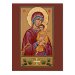 Pimen Mother of God Prayer Card Post Cards