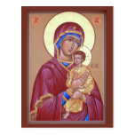Pimen Mother of God Prayer Card Post Cards