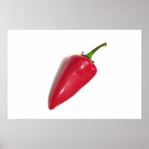 Piment rouge affiche
