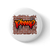 pimp graffiti  design buttons