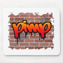 pimp graffiti  design mousepad