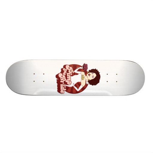 Pimp my Bride Custom Skate Board