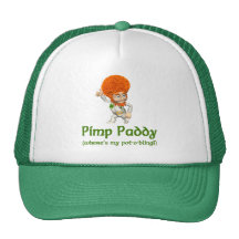 Pimp Paddy St. Patrick's Day Mesh Hat