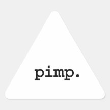 pimp. triangle stickers