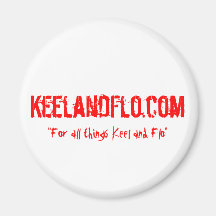 Pimp your fridge with Keel and Flo Refrigerator Magnet