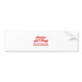 Pimpin' Ain't Easy .. Endocrinologist Bumper Sticker