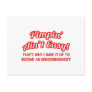 Pimpin' Ain't Easy .. Endocrinologist Postcards