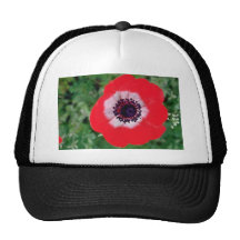 Pin Anemone flowers Trucker Hat