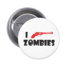 Pin chapa Yo Mato Zombis Botón