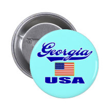 Pin de manuscrit de la Géorgie Badges