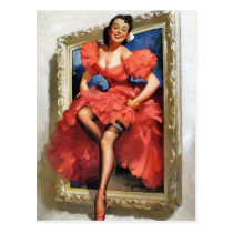 Pin- de portrait cartes postales