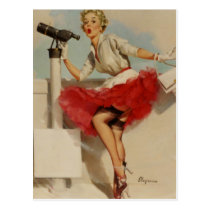 Pin- de télescope cartes postales
