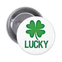 Pin du jour de St Patrick chanceux Pin's Avec Agrafe