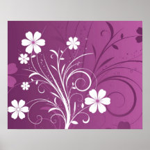 Pin Flowers 4 Poster