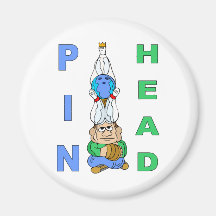 Pin Head Fridge Magnets