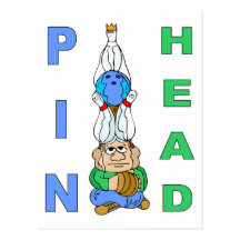 Pin Head Post Card