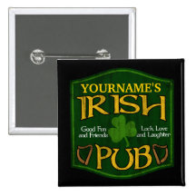 Pin irlandais personnalisé de signe de Pub Pin's