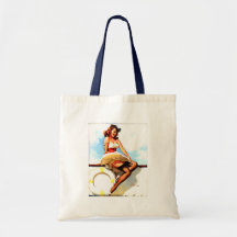 Pin nautique de marin vintage de Gil Elvgren vers  Sacs