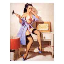 Pin- pratique d'homme cartes postales