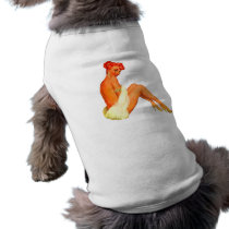 Pin Up Girl Pet Tee Shirt