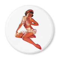 Pin Up Girl Magnets