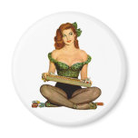 Pin Up Girl magnets