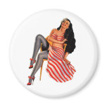 Pin Up Girl magnets