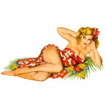 Pin Up Girl Cut Outs