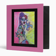 Pin Up Girl Tattoo Binder