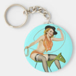Pin-up Keychain