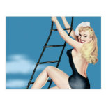 Pin-Up Postcard