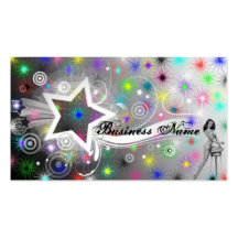 Pin up Starz Business Card