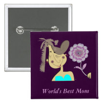 Pin "World's best Mom"