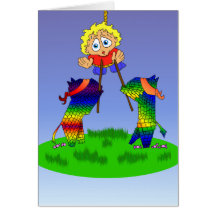 Pinata Party Greeting Card