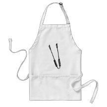 Pinces de barbecue tablier