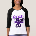 Pinch and Roll for Testicular Cancer Awareness T-shirt