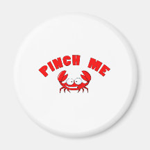 Pinch me crab magnet