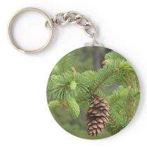 Pine Cone Key Chain