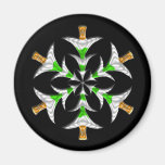 Pine Tree Snowflake - Magnet