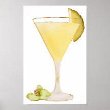 Pineapple Cocktail Print