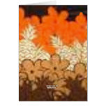 Pineapple Fields (Vintage Aloha Print) Greeting Cards