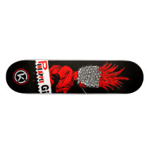 Pineapple girl skateboard decks