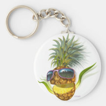 pineapple keychain