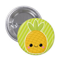 Pineapple on Green Stripes