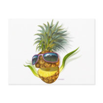 pineapple post card