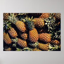 Pineapples, Tulum, Mexico Posters