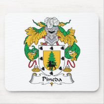 Pineda Family Crest Mouse Pad