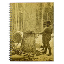 Pineries of Michigan Goodridge Brothers Saginaw MI Spiral Note Books