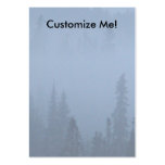 Pines in Fog Business Card